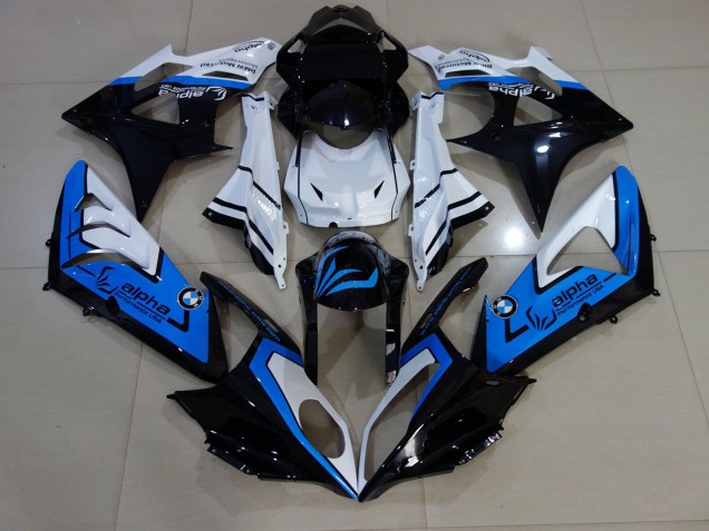 Alien Blu & Bianco 09-14 S1000RR Carene Moto