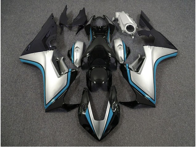 Argento Nero & Azzurro 17-23 CBR1000RR Carene Moto