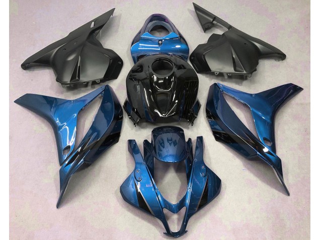 Azzurro Con Nero 09-12 CBR600RR Carene Moto