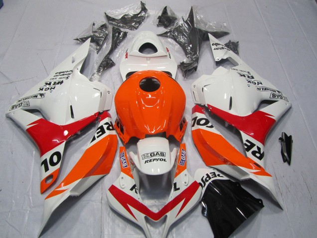 Bianco & Rosso Repsol 09-12 CBR600RR Carene Moto