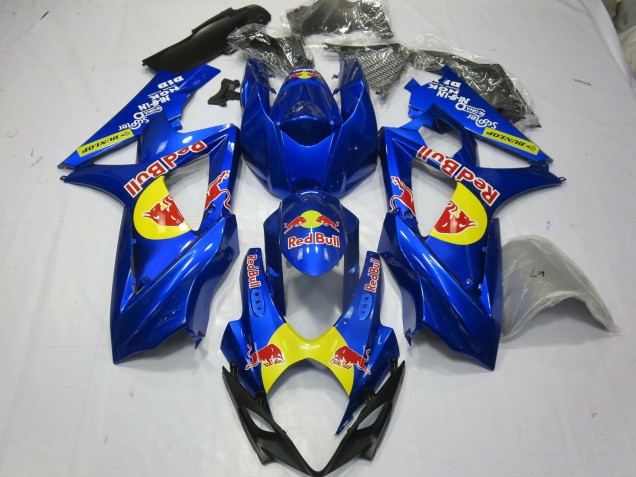 Blu Rosso Toro 07-08 GSXR 1000 Carene Moto