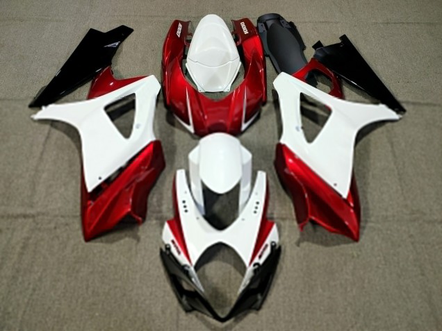 Design Personalizzato Rosso 07-08 GSXR 1000 Carene Moto