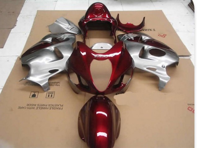 Rosso D Argento 97-07 GSXR 1300 Carene Moto