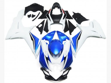 Acquista Stile Bianco Lucido & Blu 11-24 GSXR 600-750 Carene Moto