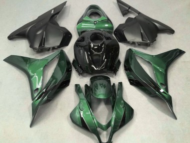 Acquista Verde Intenso Con Nero 09-12 CBR600RR Carene Moto