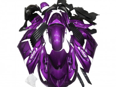 Acquista Viola Lucido & Fiamma 06-11 ZX14R Carene Moto